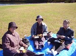 藤沼湖にて